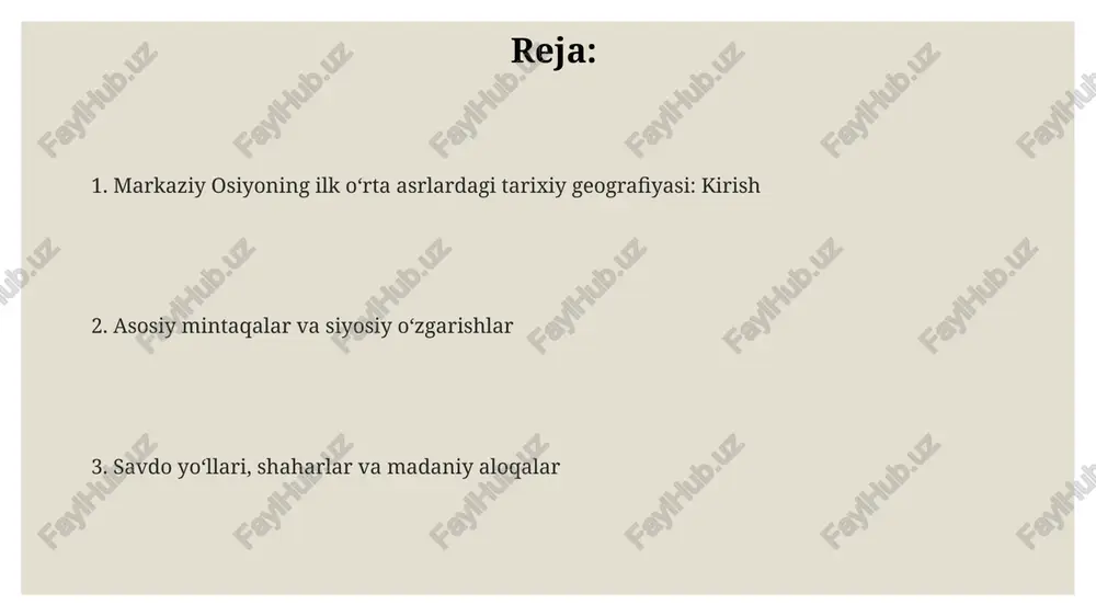 oʻrta osiyoning ilk oʻrta asrlardagi tarixiy geografiyasi - Page 2