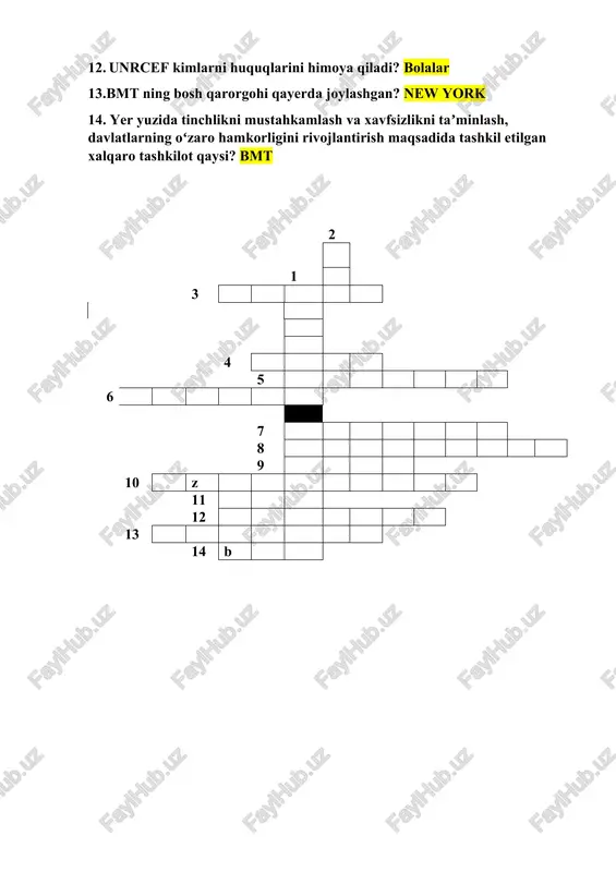 o'zbekistonning xalqaro tashkilotlar bilan aloqalari - Page 2