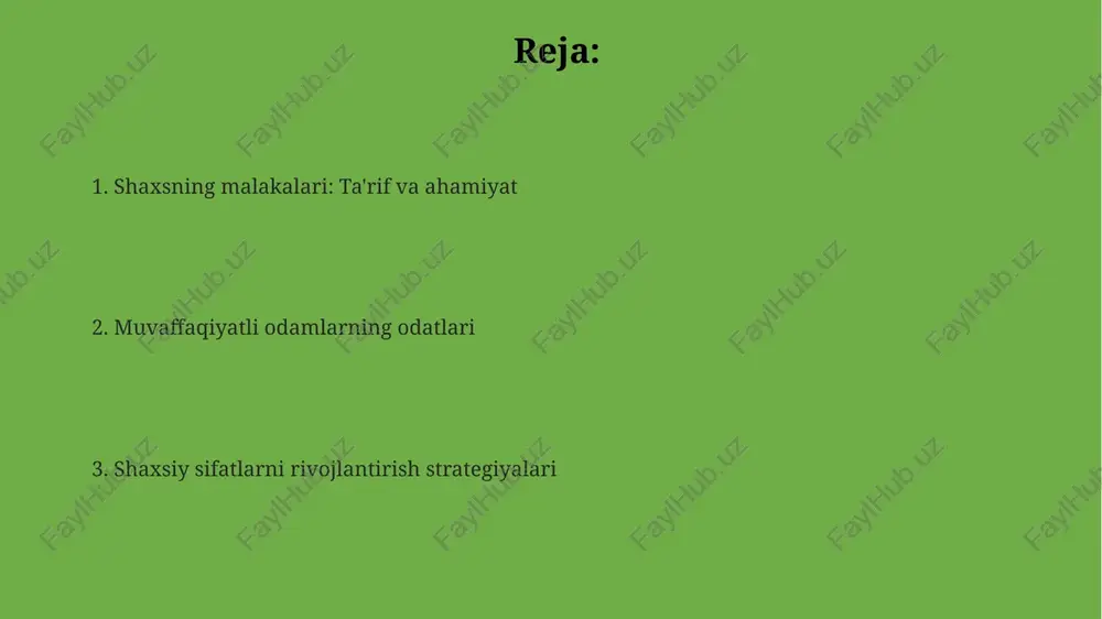 xususiyatlarning malakalari - Page 2