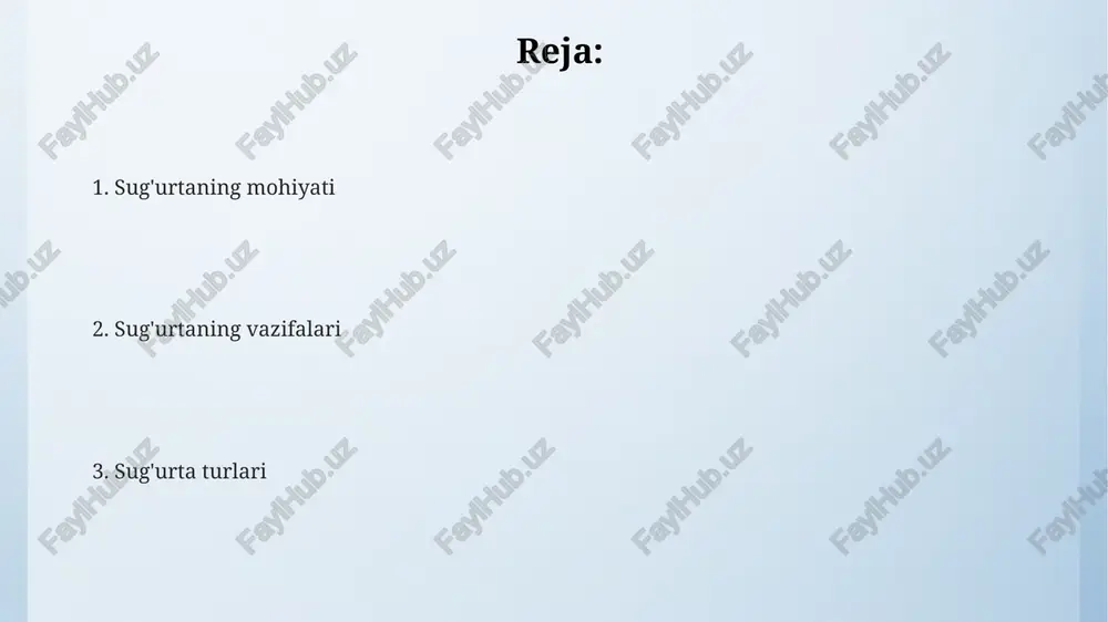 sug‘urta: mohiyati va funksiyalari - Page 2