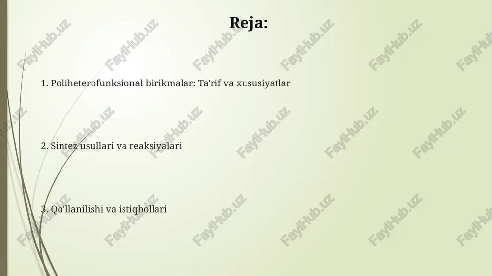 ktivligi zanjirni o'stirish va turli xil xususiyatlarga ega materiallarni yaratish uchun ishlatiladi. e'tiboringiz uchun rahmat @taqdimot_robot image1.png