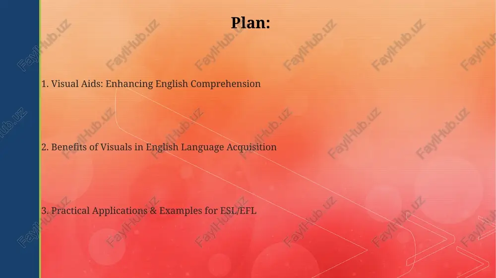 ation of images with new english terms like 'apple' or 'tree'. using infographics with 70/30 text-to-image ratio improves comprehension of complex grammar rules such as past perfect tense, visually breaking down timelines and actions. thank you for your attention @taqdimot_robot image4.png image1.png image2.png