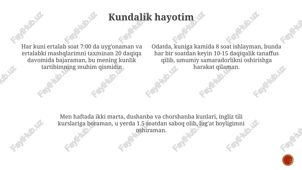 kundalik hayotim - Page 2
