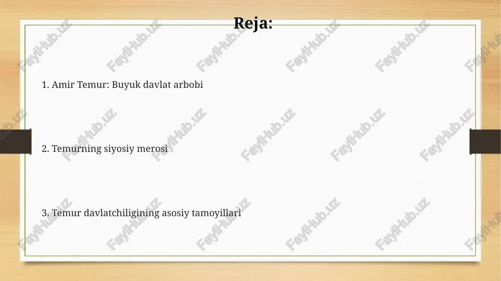 amir temur: buyuk davlat arbobi - Page 2