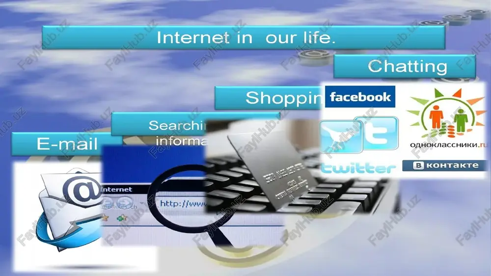 so download our favourite movies or songs, listen to radio channels or play games. learning or practising foreign languages is possible with the internet too. the internet saves our time and money. we can do on-line shopping choosing the desirable thing at the best price. and then we just click “order the delivery”. by the way, we can also sell various things in the net. we often don’t need to go to the library: surfing the net can easily help us to find and open the book we need. buying stamps and envelopes isn’t required if you’re going to send an e-mail. it takes just a few seconds to send an instant message by e-mail. the internet helps shy people or those with low-esteem to find each other on dating sites. on-line chatting through social networking websites is more comfortable for internet users with the lack of social skills. i …