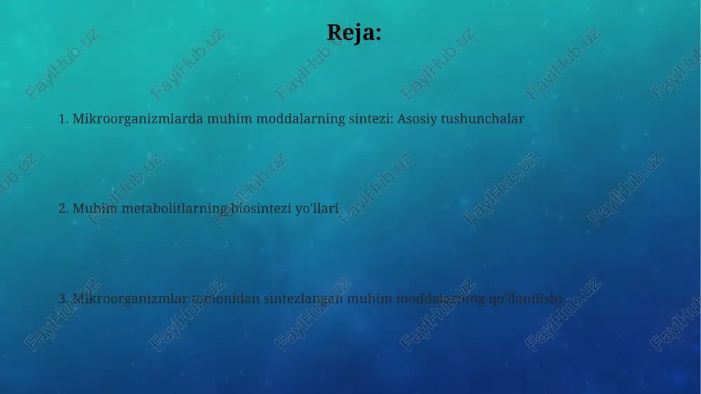 moddalarini gidrolizlash va qog'oz ishlab chiqarishda selülozani qayta ishlash uchun 100 million dollardan ortiq bozorda ishlatiladi. e'tiboringiz uchun rahmat @taqdimot_robot image2.png