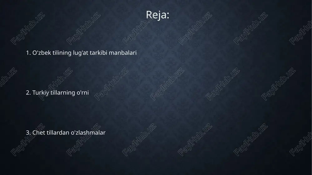 oʻzbek tilining leksik manbalari - Page 2