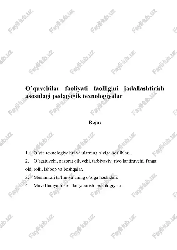 rdi, chunki standartning shartsiz bajarilisini kafolatlaydigan va pedagogik amaliyotga joriy etadigan texnologiyalar ishlab chiqilmagan edi. har bir o‘quvchi (talaba) ta‘lim standarti darajasiga erishishi uchun o‘quv yurtlaridagi mavjud an‘anaviy metodikalar o‘rniga yangi pedagogik qurollar zarur bo‘ladi. o‘quv jarayoni loyihasini texnologiya darajasiga chiqaris va bu loyihaning joriy eitilishi o‘quvchini yuqori malakali mutaxassisga aylantirish bilan birgalikda o‘rganuvchhining mavqeini ham kucaytiradi va ijodiy hamkorlikning yangi ufqlarini ochadi. endi o‘qituvchi loyiha muallifi bo‘lib oladi, bu esa yangi vazifadir. muallif aksiomalar tizimini uch guruhga ajratadi. birinchisi – pedagogik texnologiyalarni bir butun ta‘limmiy kenglikka qo‘shish aksiomalari, ikkinchisi – o‘quv jarayonini modellashtirish aksiomalari, uchinchisi – o‘quv jarayonini me‘yorlash aksiomalari. o‘z navbatida ularning har biri o‘ziga uchtadan aksiomalarni birlastiradi. birinchisi (a1) – pedagogik texnologiyaning ta‘lim makoniga talab qo‘yish aksiomasi; a2 – pedagogik texnologiyaning “o‘qituvchi” tizimiga moslik aksiomasi; a3 – pedagogik texnologiyaning predmet metodikasi tizimiga nisbatan universallik aksiomiyasi. ikkinchi guruhga (a4) pedagogik texnoogiya asosini taskil etuvchi o‘quv jarayoni modelini loyihalash …