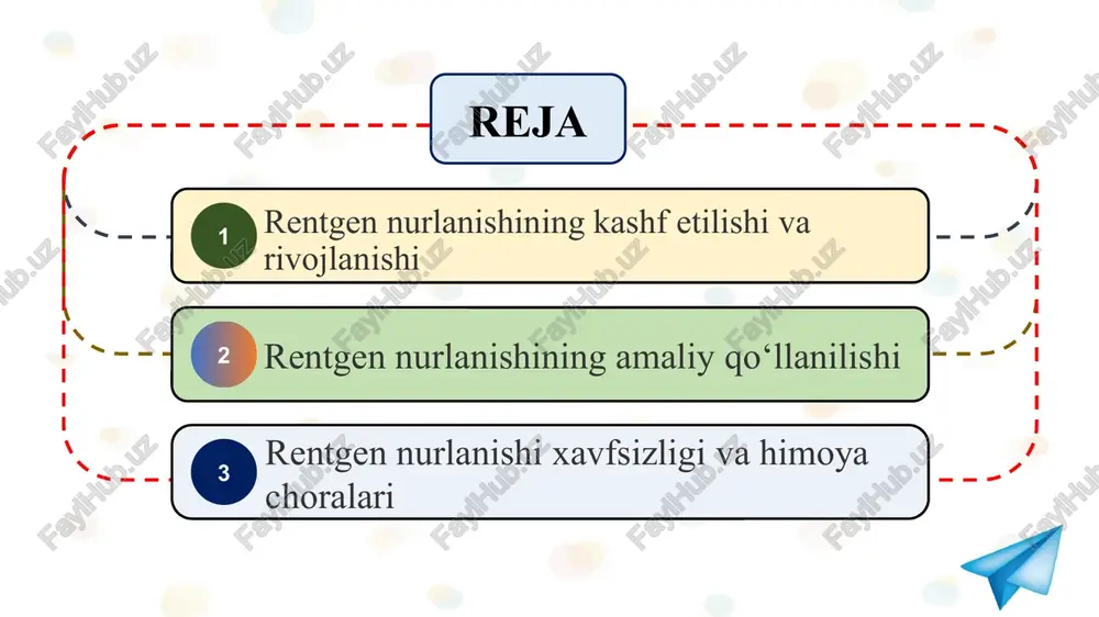 ‘rinadiganini aniqladi. bu kashfiyot tibbiyot sohasida diagnostika imkoniyatlarini tubdan o‘zgartirdi. rentgenning eksperimentlari ilmiy metodika va laboratoriya ishlari uchun yangi standartlar yaratdi. ushbu kashfiyot natijasida dunyoda birinchi bo‘lib rentgenologiya sohasi yuzaga keldi. rentgen o‘zining kashfiyotini ilmiy maqolada e’lon qildi va tez orada u germaniyadan boshqa davlatlarga tarqaldi. shuningdek, kashfiyotga asoslangan ilk laboratoriyalar tashkil qilina boshladi. rentgen nurlari bilan ishlashning dastlabki usullari va tajribalar dastlabki tajribalarida rentgen nurlarini suratga olish uchun oddiy fotosurat uskunalaridan foydalangan. nurlanishni modda orqali o‘tkazib, uning soyasini filmga tushirish asosiy usul bo‘lgan. shu tariqa suyaklar, metall buyumlar va boshqa moddalar orqali tasvirlar olinardi. tajribalarda nurlanishning kuchi va modda bilan o‘zaro ta’siri asta-sekin aniqlangan. bundan tashqari, dastlabki ishlarda xavfsizlik choralari kam bo‘lgan. rentgenning o‘zi ham uzoq vaqt davomida nurlanishga ta’sir qilgan holda ishlagan, ammo u nurlanishning zararini to‘liq anglamagan edi. shunga qaramay, uning ishlari ilmiy jamoa tomonidan e’tirof etildi va tajribalar tez orada boshqa laboratoriyalarda takrorlandi. dastlabki tajribalar natijasida …
