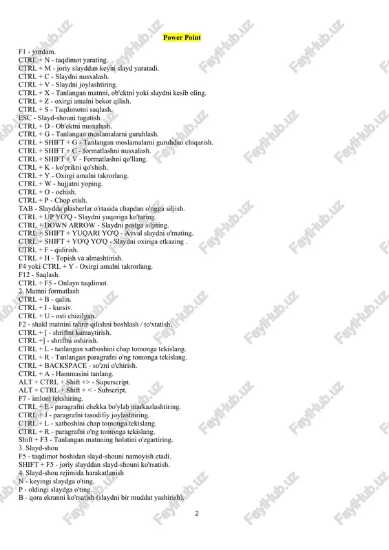 sturining ishchi sohaga tovushli ma’lumotlami joylashtirishning ikki xil usuli mavjud: 1. file—>import—>import to stage... ketma-ketligini tanlash orqali; 2. file—►import—► import video... ketma-ketligini tanlash orqali. - axborotni muhofazalash - bu ma’iumotlarni o‘g‘irlash, yo‘qotish, soxtalashtirish, qalbakilashtirsh, ruxsatsiz foydalanish va ko‘paytnishning oldini ollsbga yo‘naltirilgan tadbirlar majmuasidir. -axborot xavfsizligi foydalanish talablari asosida ma’lumotning yashirinligi, yaxlitligi va foydalanuvchanligini ta’minlashdir. -identifikatsiya - foydalanuvchini tlzimga o‘zini tanitish jarayoni bo’lib, unda mijozning maxsus shaxsiy kartalaridan yoki uning biometrik xususiyatlaridan foydalaniladi -autentifikatsiya - foydalanuvchining to‘g‘riligi tekshiriladi va uning asosida tizimda faoliyat olib borishi mumkinligi yoki mumkin emasligi belgilanadi -avtorizatsiya — foydalanuvchiga tizim tomonidan berilgan huquqlar majmuasidir. axborot xavfsizligi quyidagi bosqichlami o‘z ichiga oladi: · himoyalash zarur bo‘lgan axborot va texnik resurslami aniqlash; · axborotlarga tahdidlar va maxfiylikni buzish mumkin bo‘lgan tuy- nuklaming to‘la to‘plamini belgilash; · axborot xavfsizligining zaifligi va xatarlaming darajasini baholash; -ip adres - internet tizimiga ulangan har bir kompyuter uchun belgilangan 32 bitli takrorlanmas manzil. -simple …