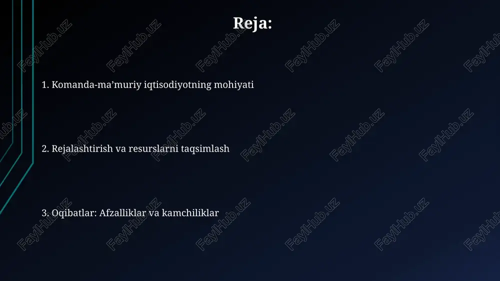 komanda-ma'muriy iqtisodiyot - Page 2