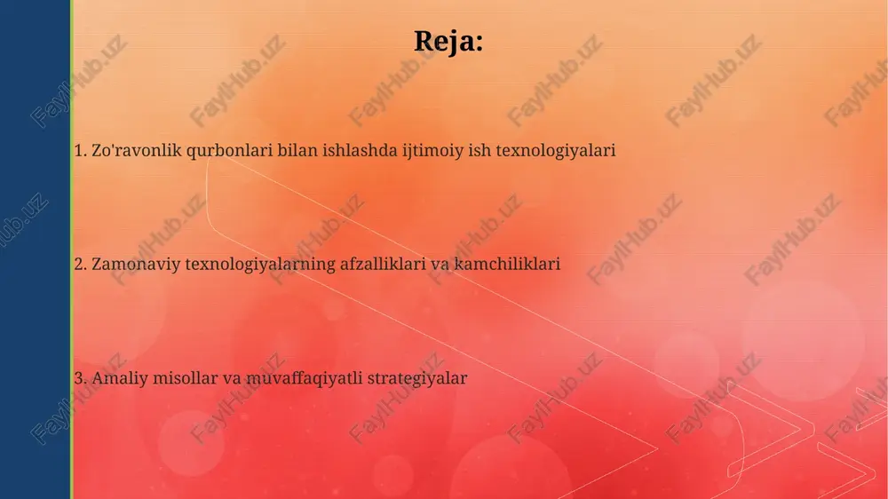 n ortiq turli tillarda anonim maslahat beradi, gps orqali joylashuvni aniqlash va favqulodda yordam xizmatlarini chaqirish imkoniyatini ta'minlaydi. e'tiboringiz uchun rahmat image4.png image2.png image3.png