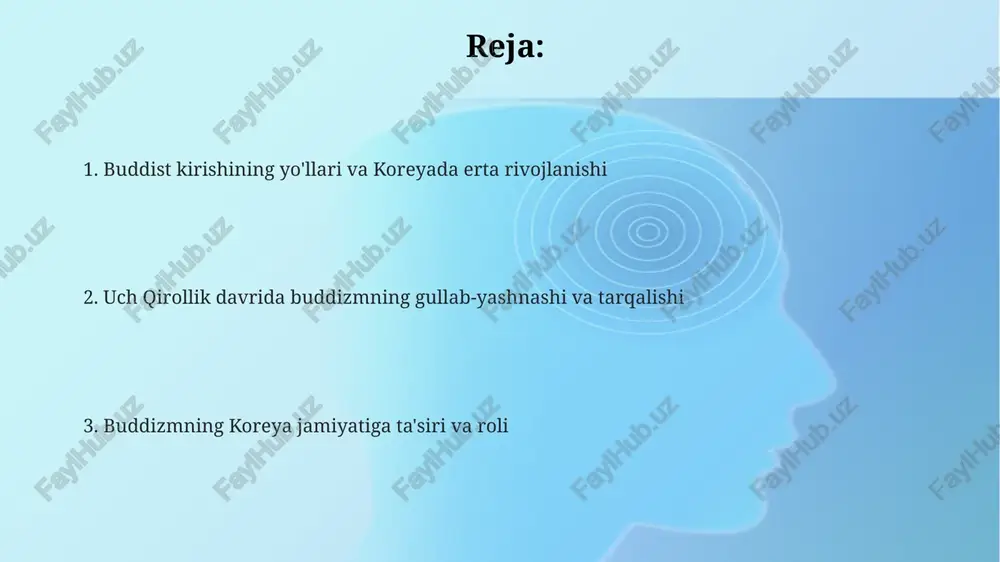 qadimgi koreyada buddizm tarqalishi va roli - Page 2