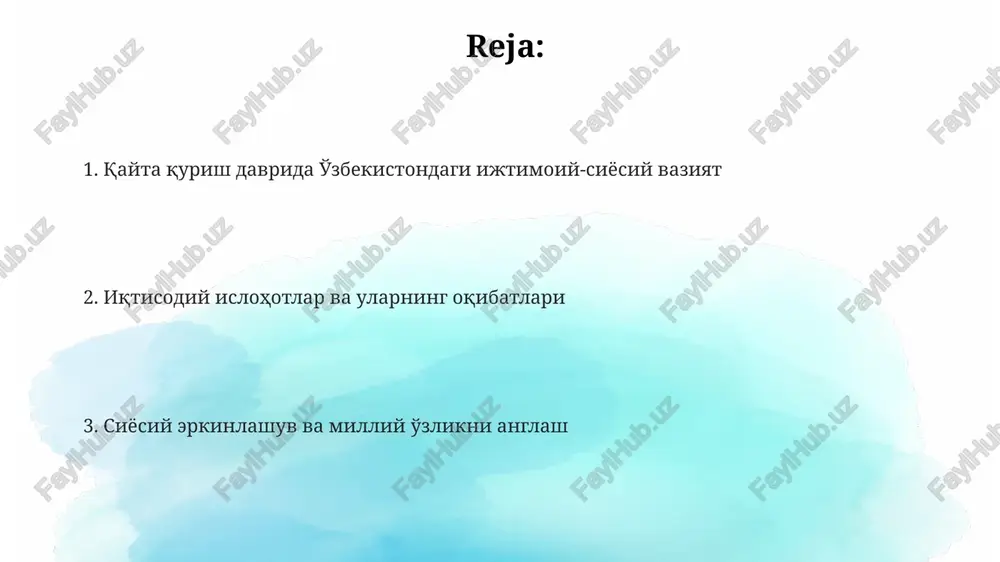 an etnik to'qnashuvlar ijtimoiy norozilikning keskin ko'rinishi bo'lib, u er resurslari va ish o'rinlari uchun kurash aholining noroziligini yaqqol namoyon etdi. e'tiboringiz uchun rahmat image2.png image1.png