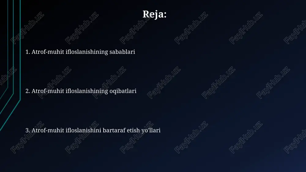 atrof-muhit ifloslanishining sabablari - Page 2
