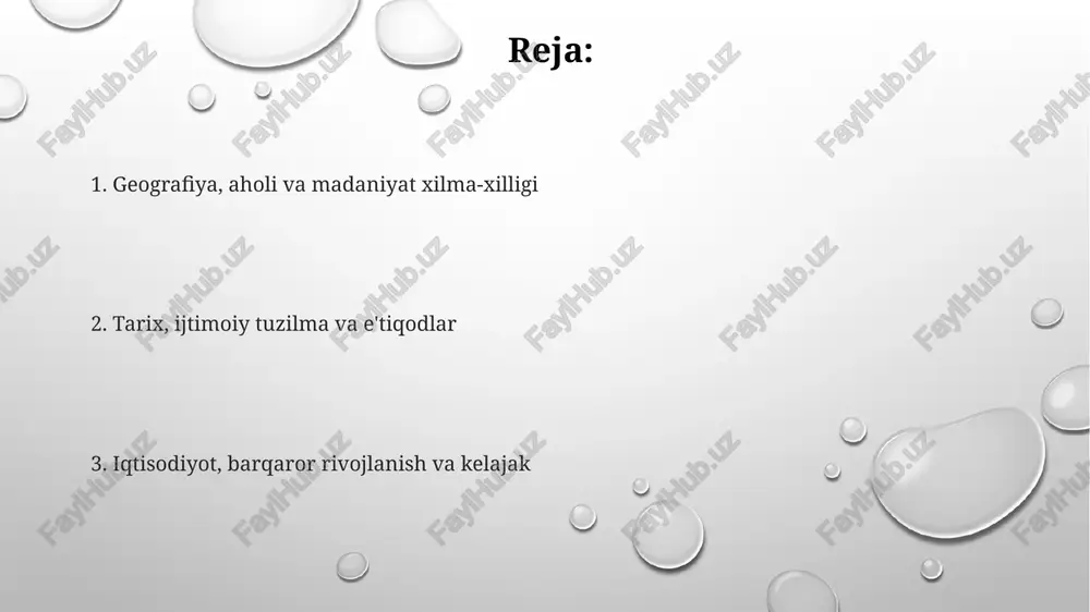 udlari taxminan 50 000 yil oldin avstraliya-yangi gvineya qit'asi bo'ylab migratsiya natijasida paydo bo'lgan qadimgi aholi punktlariga ega. madaniy xilma-xillik va urf-odatlar melaneziya urf-odatlarida “tok pisin” kabi kreol tillari mavjud bo'lib, ularda mahalliy grammatika ingliz so'zlari bilan uyg'unlashib, turli etnik guruhlar o'rtasida aloqani osonlashtiradi. yangi gvineyada 800 dan ortiq tillar mavjud bo'lib, bu madaniy xilma-xillikni ifodalaydi, turli qabilalar o'ziga xos raqs, qo'shiq va marosim an'analariga ega. okeaniyada “bilasama” kabi almashuv marosimlari mol-mulkni taqsimlash orqali ijtimoiy aloqalarni mustahkamlaydi; bu marosimlar orqali jamiyat a'zolari o'rtasida tenglik ta'minlanadi. iqtisodiyot va tirikchilik baliq ovlash an'anaviy ravishda tirikchilikning asosiy qismi bo'lib kelgan, ayniqsa qirg'oqbo'yi jamoalarida, ko'pincha oilalarning oqsilga bo'lgan ehtiyojini qondiradi va 50% gacha oziq-ovqat bilan ta'minlashi mumkin. ko'plab melaneziyaliklar dehqonchilik bilan shug'ullanadi, ildiz mevalari, kokos yong'oqlari va mevalarni yetishtiradi, ba'zi hududlarda oziq-ovqat mahsulotlarining 80% gacha ta'minlaydi, bu mahalliy bozorlar uchun muhimdir. papua-yangi gvineyada tog'-kon sanoati (oltin, mis kabi) yaimning 20% dan ortig'ini tashkil etadi, …