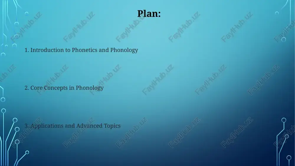 individual sounds. for instance, 'record' can have different meanings based on stress on the first (noun) or second (verb) syllable. representing and analyzing sound: phonetic transcription and phonological theories phonetic transcription, using the ipa, provides a precise written record. one sound, [p], distinguishes 'pat' from 'bat', whereas phonological theories use rules to explain these systematic sound variations in language. generative phonology, prominent in the 1960s, aimed to represent a speaker's underlying knowledge of sounds using ordered rules to derive surface pronunciations, explaining how 1 phoneme /t/ becomes several allophones. phonology in action: development, acquisition, and disorders children initially produce allophones variably; around 2 years old, phonological processes like cluster reduction (e.g., saying 'poon' for 'spoon') become common as they simplify words. phonological disorders impact a child's ability to organize speech sounds, deviating significantly from typical 90% intelligibility norms for their age beyond age 4, potentially involving pattern-based errors. phonology across …