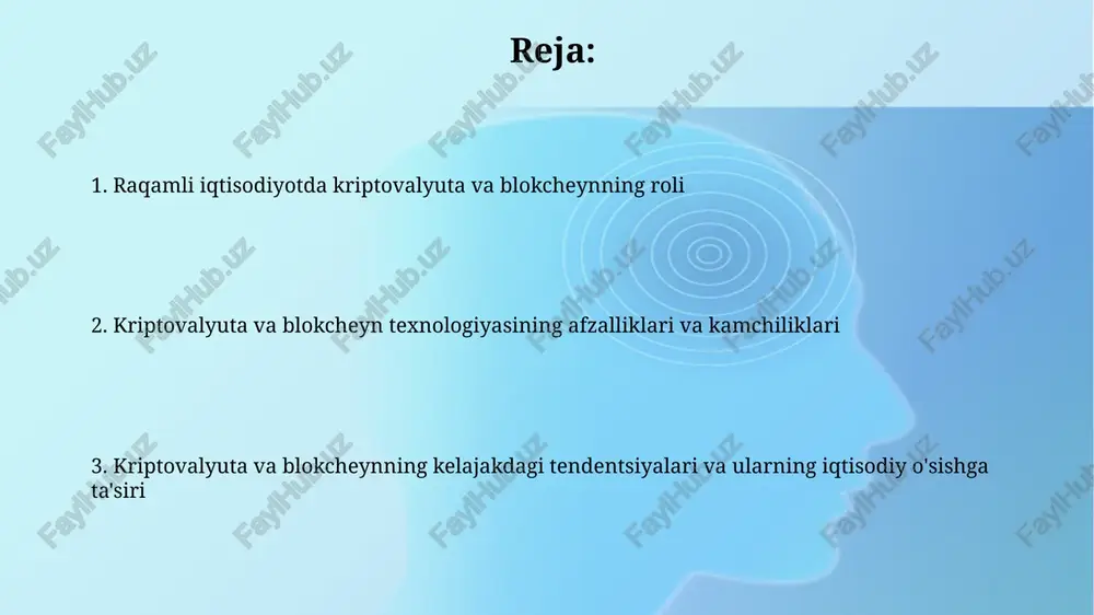 4/7 global tranzaktsiyalar, pastroq to'lovlar va bank hisobiga ega bo'lmagan shaxslar uchun moliyaviy inklyuziya imkoniyatlari orqali buzmoqda. blokcheyn texnologiyasi moliyaviy xizmatlarda xavfsizlikni oshirish, firibgarlikni kamaytirish va tranzaktsiyalarning shaffofligini oshirish uchun ishlatilmoqda, bu esa auditorlik va moslik jarayonlarini soddalashtiradi. ta'minot zanjiri boshqaruvida blokcheynning roli blokcheyn ta'minot zanjirida shaffoflikni oshiradi, mahsulotning har bir bosqichini 100% aniqlik bilan kuzatish imkonini beradi, bu esa soxtalashtirish xavfini kamaytiradi. blokcheyn yordamida har bir mahsulotga unikal identifikator beriladi, bu orqali 99.9% aniqlik bilan kelib chiqishi, harakati va holatini kuzatish mumkin. sog'liqni saqlash sohasida blokcheynni qo'llash blockchain bemor ma'lumotlarini xavfsiz saqlash va almashish uchun ishlatilishi mumkin, bu esa ma'lumotlar buzilishini kamaytiradi va gdpr kabi qoidalarga rioya qilishni yaxshilaydi. blockchain yordamida dori-darmon ta'minoti zanjiri kuzatilishi mumkin, bu soxta dori-darmonlarni aniqlashga yordam beradi va bemorlar xavfsizligini oshiradi hamda narxlar oshishining oldini oladi. davlat boshqaruvida kriptovalyuta va blokcheyn blokcheyn texnologiyasi davlat xizmatlarini shaffoflashtirishga yordam beradi, masalan, 100% aniqlikdagi yer kadastri ma'lumotlarini …