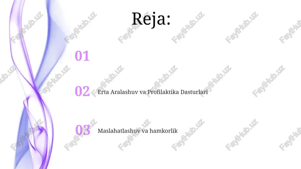 vchilar n=200), xulq-atvor kuzatuvlari orqali baholash natijasida uchta mintaqadagi barcha ishtirok etgan maktablarda xavotir 25% ga, ijtimoiy ko'nikmalar 15% ga yaxshilandi. 5 psixolog 25 soatlik to'g'ridan-to'g'ri xizmat ko'rsatdi; 12 o'qituvchi, 20 maslahatchi va 5 ma'mur bilan hamkorlik; byudjet: materiallar, trening va xodimlarni qo'llab-quvvatlash uchun 50 000$; 2024-yilgi kengayish uchun qo'shimcha 10 000$ grant olindi. hamkorlik va sheriklik oakwood high bilan hamkorlikda 20 ta individual maslahatlashuv (adhd: 8, xulq-atvor: 12) o'tkazildi, 10 ta dalillarga asoslangan usul (kkt, dbt) qo'llanildi va natijada 20 talabaning o'qish natijalari yaxshilandi (gpa o'rtacha 0.5 ga oshdi); 5 ta o'qituvchilar uchun trening o'tkazildi. springfielddagi 3 maktab psixologi 2 mahalliy nodavlat tashkiloti (big brothers big sisters, ymca) bilan hamkorlikda 75 o'quvchiga (4-8-sinflar) 2 boshlang'ich va 1 o'rta maktabda 15 guruh terapiya mashg'uloti (xavotir – 5, depressiya – 10) o'tkazdi. e'tiboringiz uchun rahmat @taqdimot_robot image4.jpg image5.jpg image6.jpg image7.jpg image8.jpg image9.jpg image10.jpg image1.jpeg image2.jpeg image3.jpeg