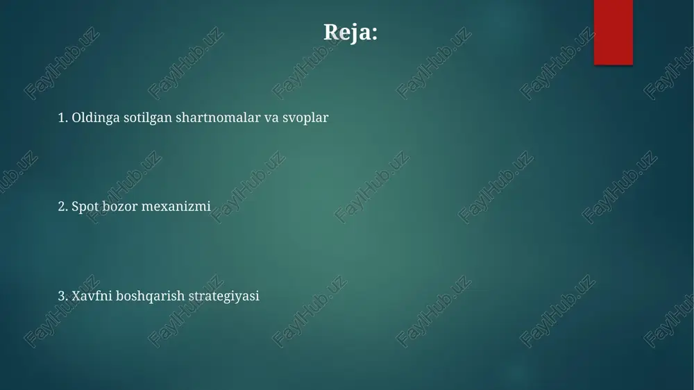 zerv, yevropa markaziy banki, yaponiya banki) aralashuv va siyosatlar orqali kurslarga ta'sir qiladi kelajakdagi kontraktlar, valyuta kursi xavfini kamaytiruvchi himoya vositalari, kelajakdagi valyuta kursi bo'yicha (masalan, 15 dekabrda 1 million aqsh dollari uchun usd/jpy 145) bugundan kelishib olishni o'z ichiga oladi. muddatlar 1 kundan bir necha yilgacha texnik tahlil muvaffaqiyatli valyuta savdosi valyuta bahosini ta'sir qiluvchi asosiy iqtisodiy omillarni (masalan, foiz stavkalari farqi, inflyatsiya ma'lumotlari, siyosiy barqarorlik) tushunishni talab qiladi valyuta bozoridagi operatsiyalar brokerlar yoki banklar orqali valyuta juftliklari (masalan, usd/chf, aud/nzd) bilan savdo qilishni, metatrader 4/5 kabi platformalardan buyurtmalarni bajarishni o'z ichiga oladi valyuta kursi prognozi valyuta kursi prognozlashda turli modellardan (masalan, arima, garch) bloomberg kabi manbalardan olingan tarixiy ma'lumotlar (usd/jpy, eur/gbp) tahlil qilinadi, bu esa jahon bozorlarida (nyu-york, london, tokio) kunlik milliardlab dollarlik savdo strategiyasiga ta'sir qiladi valyuta bozori operatsiyalari (citibank, hsbc kabi) banklararo savdo, platformalar (ebs, reuters) orqali buyurtmalarni (spot, fyuchers) bajarishni o'z ichiga oladi. bu valyutalarga …
