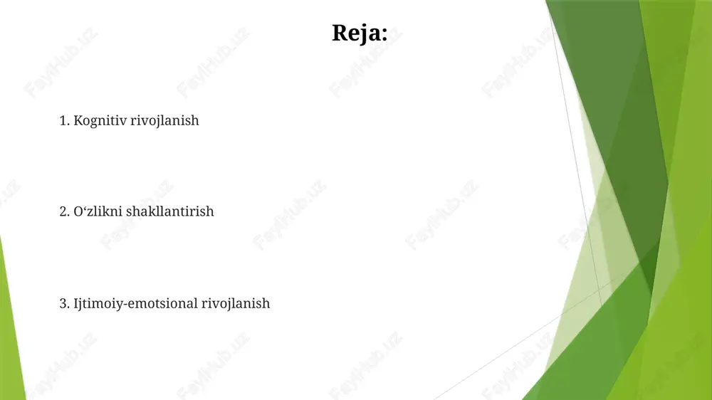 i) jinsiy yoʻnalish (getero, gomo, bi, aseksual) va jins identifikatsiyasi (sisgender, transgender) qidiruvi butun dunyo boʻylab turli madaniy sharoitlarda oila va doʻstlar bilan munosabatlarga taʼsirini taʼkidlaydi axloqiy mulohaza oila munosabatlari o'smirlikning psixososial rivojlanishi o'zlikni anglash (jeyms marsianing identifikatsiya holatlari), tengdoshlar bilan munosabatlar (oila ta'siriga qarshilik) va hissiy mustaqillikni o'z ichiga oladi. oilaviy mojarolar stress va tashvishni kuchaytirib, (ruhiy salomatlikka ta'sir qilib) depressiya yoki giyohvandlikka olib kelishi mumkin o'smirlik davrida kognitiv rivojlanish tezlashadi (piagetning rasmiy operatsion bosqichi), oilaviy munosabatlarda fikrlash, mavhum tafakkur va qaror qabul qilish ko'nikmalariga ta'sir qiladi (masalan, kech qolish vaqtlari bo'yicha muzokara, moliyani boshqarish, tengdoshlarning bosimiga qarshi turish) oʻzlikni shakllantirish ruhiy salomatlik muammolari o'smirlar ruhiy salomatligi muammolarini davolashda kognitiv-xulq terapiyasi (kkt) kabi dalillarga asoslangan terapiyalar (xavotir va depressiyada samarali), dori-darmonlar (psixiatrlar tomonidan buyurilgan antidepressantlar, anxiolitiklar) va psixososial aralashuvlar (oilaviy terapiya, maktabdagi qo'llab-quvvatlash dasturlari) qo'llaniladi o'smirlar (10-24 yosh) ruhiy salomatligi muammolari ko'pincha xavotir buzilishlari (masalan, umumlashgan xavotir buzilishi global …