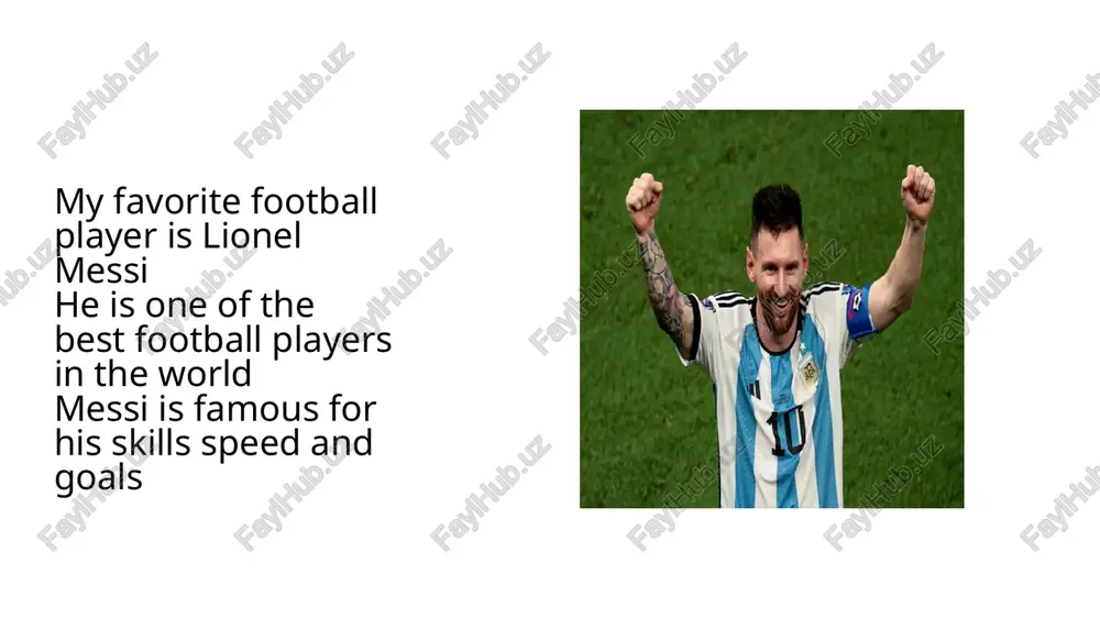 my fovorite player is messi pptx - Page 2