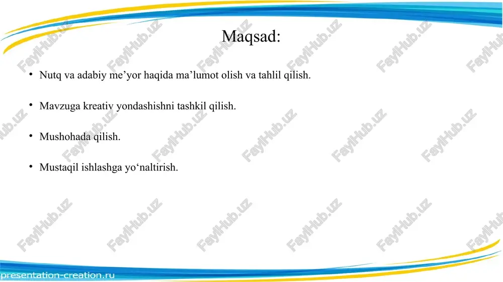 i bo‘lishi uchun kitobni olib, xontaxta tortmasiga qo‘yadi. (xontaxtaning tortmasi bo‘lmaydi). 2. paronimlar ma’nosini bilmaslik natijasida: sutxo‘rning o‘limi asarini o‘qidi. 3. mantiqiy jihatdan voqelikka zid bo‘lgan tushuncha ifodalovchi so‘zlarni yonma-yon ishlatish natijasida: korxonaga yangi zamonaviy texnologiya o‘rnatildi (ishlab chiqarish jarayonlari va usullari haqidagi bilimlarning jami, shuning uchun moddiy bo‘lmagan narsa o‘rnatilmaydi, balki joriy etiladi yoki texnika so‘zi bilan almashtirish kerak). 4. nutqda o‘zni o‘z o‘rniga qo‘yib gap tuzolmaslik, gap tartibining buzilishi natijasida: yaqindagina nashriyotdan chiqqan adibimizning yangi asarlar to‘plami keng jamoatchilikka manzur bo‘ldi. 5. so‘zning noo‘rin tanlanishi natijasida: rejissyor bir qator umidli sahna ustalarini kashf etdi. 6. bir sinonimik qatorni tashkil qilgan so‘zlarning barchasi ham boshqa so‘zlar bilan sintagmatik munosabat tashkil qilolmaydi. puxta, pishiq, mustahkam sinonimlari bino so‘zi bilan sintagmatik munosabat tashkil qiladi, yigit so‘zi esa pishiq va chidamli so‘zlari bilan sintagmatik aloqaga kirishadi. nutqning aniqligi so‘zning tildagi ma’nosiga tamomila muvofiq tarzda qo‘llanishi, so‘zning voqelikdagi o‘zi ifodalayotgan narsa-hodisa bilan qat’iy …
