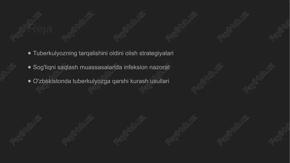 uberkulyoz infeksiyasini oldini olish uchun infektsion nazorat qoidalarini qat'iy rioya qilish zarur. bu, kasallikning tarqalishini kamaytiradi. o'z vaqtida tekshiruv kasallikni erta aniqlash uchun bemorlarni muntazam ravishda tekshirish muhimdir. bu tuberkulyozni tezda davolash imkonini beradi va infeksiya tarqalishini oldini oladi. shaxsiy gigiena shaxsiy gigiena qoidalariga rioya qilish, masalan, qo'llarni toza saqlash va niqob taqish, tuberkulyozning tarqalishini sezilarli darajada kamaytiradi. o'quv dasturlari kasallik haqida o'quv dasturlarini tashkil etish, xodimlar va bemorlarni tuberkulyoz va uning oldini olish usullari haqida ma'lumot bilan ta'minlaydi. infektsion nazoratni ta'minlashda zamonaviy texnologiyalardan foydalanish. zamonaviy texnologiyalar, jumladan, avtomatlashtirilgan monitoring tizimlari va xavfsizlik kameralarini qo'llash, tuberkulyozga qarshi infeksion nazoratni kuchaytiradi. ushbu texnologiyalar yordamida kasallik tarqalishini tezda aniqlash va oldini olish mumkin. - avtomatik havalandirish tizimlari - raqamli sog'liqni saqlash ilovalari - ma'lumotlar analitika va sun'iy intellekt. photo by jakub żerdzicki on unsplash sog'liqni saqlash muassasalarida tuberkulyozga qarshi kurashda jamoatchilik ishtiroki. jamoatchilikning roli ta'lim va xabardorlik kengash va hamkorlik jamoatchilik tuberkulyozga …