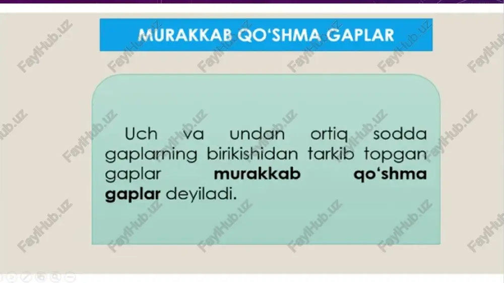 murakkab (koʻpkomponentli)qoʻshmagaplarda tinish belgi - Page 2