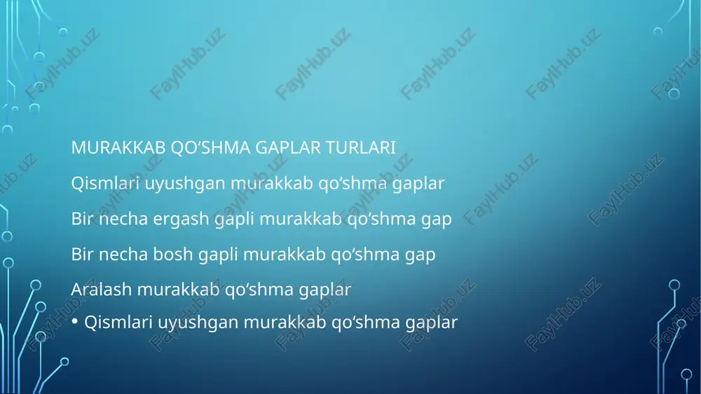 murakkab qo‘shma gaplar - Page 2