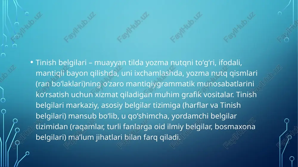 tinish belgilari - Page 2