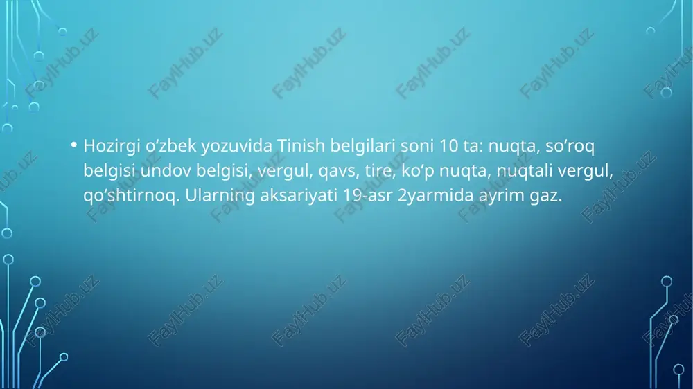 tinish belgilari - Page 2