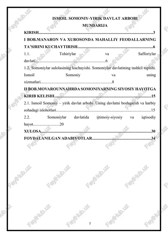 sh masalasi birinchi prezidentimiz i.a.karimovning asarlarida alohida tahlilini topib, o‘zbek xalqi davlatchiligi tarixidagi boy an'analarni tadqiq etish dolzarb muammo tarzida maxsus ta'kidlandi. prezidentimiz belgilab bergan muhim vazifalar va tarixchi olimlar oldiga qo‘yilgan masalalar shundan iboratki, asl manbalarga tayangan holda vatan tarixiga yangicha yondoshib, qadimgi davrdan to bizning zamonimizgacha bo‘lgan tarixiy jarayonlarni va voqyealarni o‘rganishimiz zarur. tarixchilarimiz zimmasiga o‘lkamiz tarixini xolisona va haqqoniy yoritish, unga adolat nuqtai nazaridan yondoshish va baho berish kabi ulkan vazifalar qo‘yildi. o‘zbekistonning qadimgi tarixi va madaniyati, qadimgi madaniy aloqalar mavzulariga katta e'tibor berilayotganligi ahamiyatga molikdir. zero, o‘zbekiston tarixidagi iqtisodiy, siyosiy va madaniy jarayonlarni aks ettiruvchi yozma manbalar va hujjatlarni yangi asoslarda tahlil etib umumlashtirish muhimdir. o’zbekiaston respublikas prezidenti ta'kidlaganlaridek “mustaqillik yillari o‘z o‘tmishimizni, o‘z madaniyatimizni xolisona bilib olish davridir. bu jahon hamjamiyati, tarix oldidagi vazifamizni anglab olish davridir”[footnoteref:1]. xalqimiz tarixini o‘rganish va uni targ‘ib etishda, o‘zbek davlatchiligi tarixida, uning madaniy rivojlanishida hukmdor sulolalar boshqaruvi, ularning ayrim …