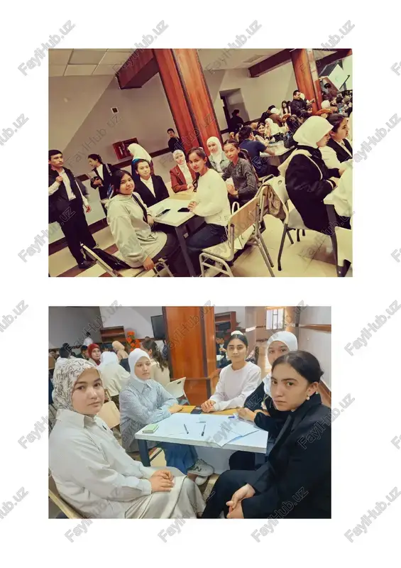tarix, adabiyot, texnika, mantiq, madaniyat) tanlandi va bu jamoalarning keng qamrovli bilimlar bazasini ishga solishiga imkon berdi. tashkiliy jihatdan hakamlik mezonlari oldindan e’lon qilindi, baholash shaffof olib borildi, nizoli holatlar reglamentga muvofiq hal etildi. tadbir davomida intizom, akademik halollik va sportiv raqobat tamoyillariga qat’iy rioya qilindi; tomoshabinlar uchun axborot yoritilishi (natijalar, raundlar, qoidalar) yetarli bo‘ldi. turnir ishtirokchilari o‘zaro tinglash va dalillash madaniyatini namoyon etdilar; kapitanning muvofiqlashtirish roli, savollarni taqsimlash strategiyasi va qisqa vaqt ichida konsensusga kelish jarayoni jamoaviylik ko‘nikmal arini sezilarli kuchaytirdi. natijalar tahlili shuni ko‘rsatdiki, yuqori ball to‘plagan jamoalar savollarni tez dekodlash, kalit so‘zlarni ajratish va qisqa, aniq javob berish ko‘nikmalarida ustunlik qildilar.