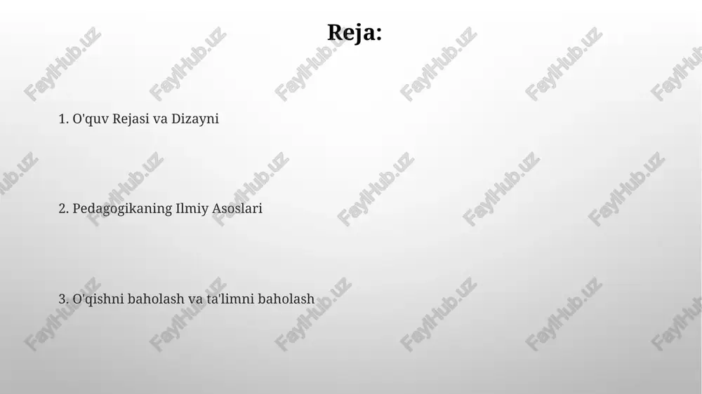 i) dalillarga asoslangan strategiyani talab qiladi; blum taksonomiyasi maqsadlarni belgilashda (kognitiv, affektiv, psixomotor sohalar), konstruktivist, biheviorist, kognitivist o'quv nazariyalari esa o'quv usullarini (masalan, loyiha asosidagi o'qitish, hamkorlikdagi faoliyatlar, o'yinlashtirish) belgilaydi o'quv dasturlarini ishlab chiqish (cdd) o'quv tajribalarini tizimli rejalashtirishni o'z ichiga oladi: tahlil (ehtiyojlar, kontekst, o'quvchilar), loyihalash (maqsadlar, mazmun, faoliyatlar, baholash), amalga oshirish va baholash (maktablar, universitetlar, onlayn platformalar kabi turli ta'lim muhitida oldin/keyin testlar kabi ma'lumotlarga asoslangan usullar yordamida) o'qituvchilarni tayyorlash va malakasini oshirish o'qituvchilarni tayyorlash dasturlari (masalan, milliy kengash sertifikati, 120 soatlik dasturlar) turli muhitlarda (shahar, qishloq, onlayn) pedagogik prinsiplarni (masalan, konstruktivizm, biheviorizm) o'z ichiga oladi ilmiy asoslangan pedagogik yondashuvlar (masalan, differentsiallashgan ta'lim, izlanishga asoslangan o'qitish) qat'iy usullar (masalan, oldin/keyin testlari, sifatli suhbatlar) orqali baholanadi o'quv dizaynining tamoyillari o'qitish dizayni (masalan, kognitivizm, konstruktivistik nazariyalar) o'rganish tajribalarini tuzishda foydalanadi ta'limda texnologiyalarni qo'llash aqsh maktablarida (k-12) texnologiya integratsiyasi o'quvchilarning faolligini interaktiv simulyatsiyalar (masalan, phet simulyatsiyalari) va raqamli o'quv platformalari (masalan, …