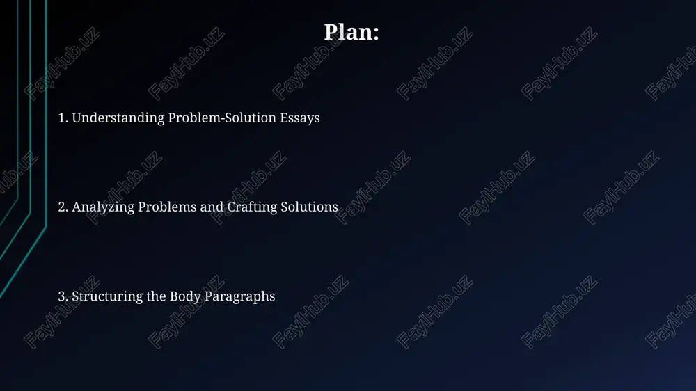 emonstrate the problem's magnitude by referencing specific statistics, factual data, or the observable 5-year trends that emphasize its detrimental effects. developing body paragraphs: solution explanation and justification detailing 2-3 specific, actionable steps per solution paragraph enhances practicality. provide a chain of logic explaining the impacts of each step for justification. address potential challenges with each solution, offering 1-2 preemptive measures to mitigate risks. this demonstrates comprehensive understanding and critical thinking. conclusion: summarizing and reinforcing the solution the conclusion should concisely recap the problem (in 1-2 sentences) and definitively restate your proposed solution's overall effectiveness, emphasizing key benefits and practical advantages. reiterate the solution's long-term positive impacts, using concrete examples or hypothetical scenarios to demonstrate how effectively it addresses the problem over a sustained period. thank you for your attention image1.jpg image2.jpg image3.jpg image4.jpg image5.jpg image6.jpg image7.jpg