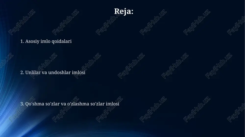 oʻzbektilining asosiy imlo qoidalari - Page 2