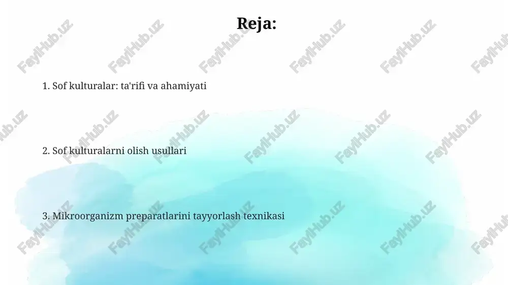 sof kulturalar va ularni olish - Page 2