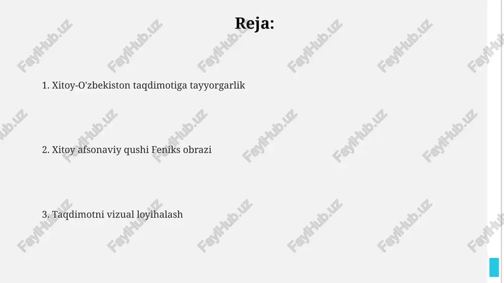 xitoy-o'zbek taqdimoti: kirish - Page 2