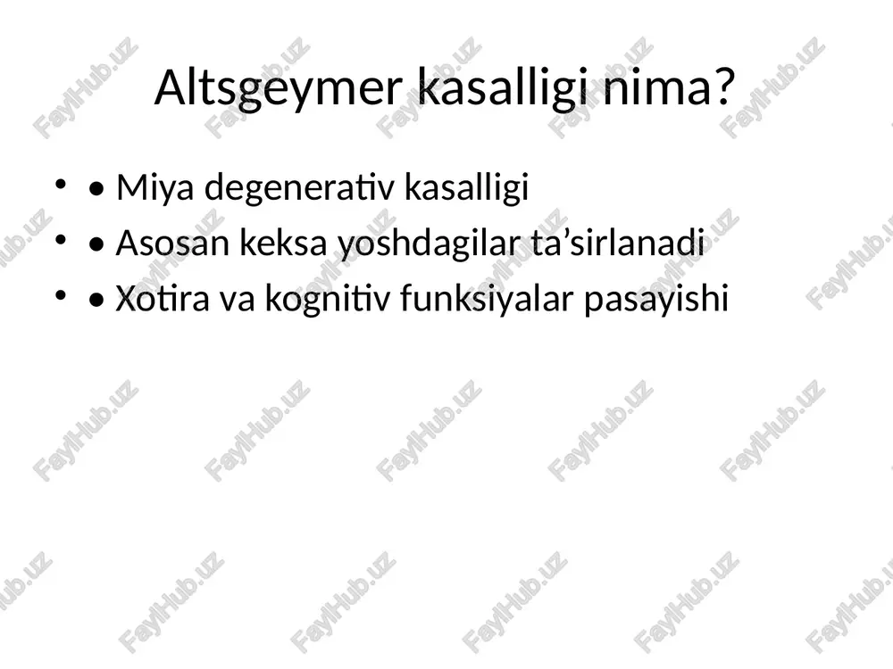 altsgeymer kasalligi - Page 2