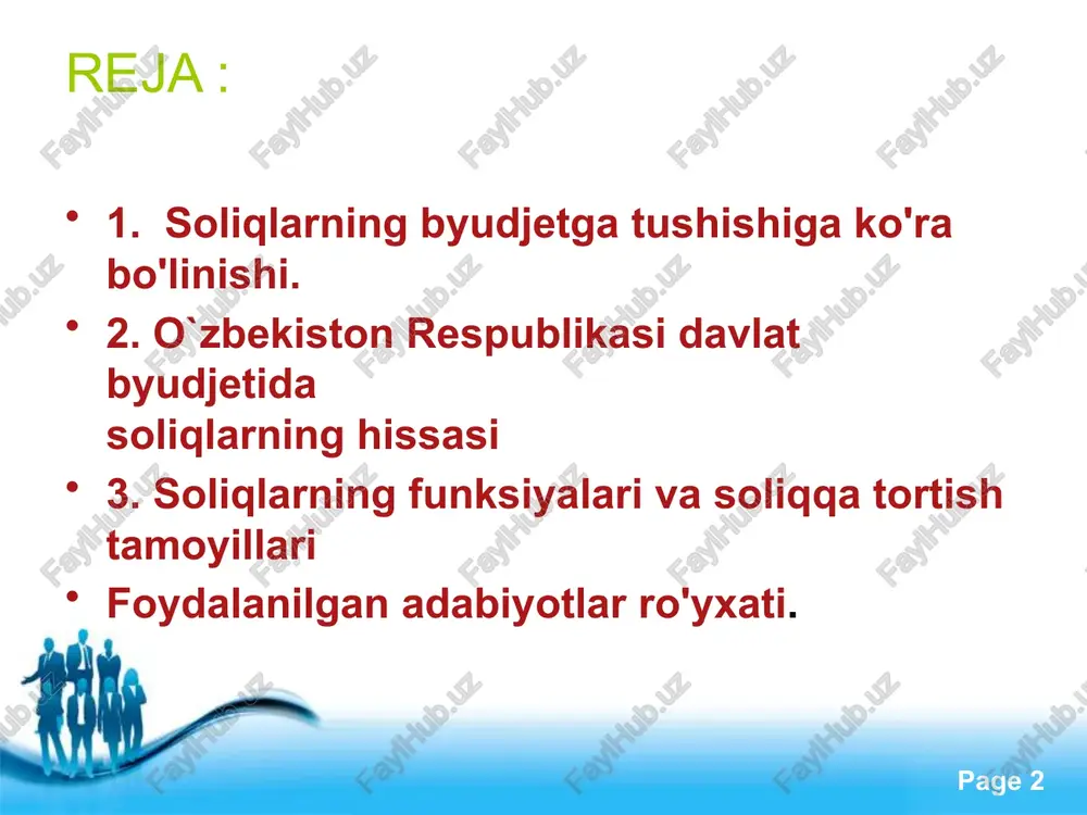 sotsial siyosat tadbirlarini amalga oshirish uchun pensionerlar, nafaqaxo'rlar, talabalar, ko'p bolali onalar va boshqalarni ko'proq mablag bilan ta'minlash zarurligini anglab cheklangan tovarlar bahosidagi farqni byudjet hisobidan qoplaydi va ularga boshqa xarajatlarni davlat hisobidan amalga oshiradi, mahallalarda kam ta'minlanganlarga moddiy yordamlar tashkil etadi. free powerpoint templates page mahalliy byudjetlar o'zbekiston respublikasi byudjet tizimining muhim tarkibiy qismini tashkil etadi. ular davlat hokimiyatining har bir mahalliy organi o'z faoliyatini amalga oshirishi uchun uning ixtiyorida aniq moliyaviy baza yaratadi. mahalliy byudjetlar tizimi mahalliy talab-ehtiyojlarni to'laroq hisobga olish hamda davlat tomonidan markazlashgan tartibda amalga oshiriladigan tadbirlar bilan to'gri olib borish imkonini beradi, mahalliy hokimiyat organlari mahalliy byudjet daromadlarining ko'payishi va resurslarning tejamkorlik bilan sarflanishi to'grisida tinmay gamxo'rlik qiladi, chunki joylarda iqtisodiyot va madaniyatning yuksalish sur'atlari to'gridan-to'gri mahalliy xo'jalik zahiralarini safarbar qilish, mablaglarni tejab ishlatish borasidagi ishlarni tashkil etish bilan bogliq bo'ladi, bu esa o'z navbatida umuman o'zbekiston respublikasi davlat byudjetining muvaffaqiyatli bajarilishiga yordam beradi. mahalliy …