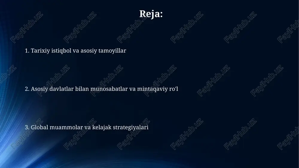 qtisodiy, madaniy va mudofaa diplomatiyasi iqtisodiy diplomatiya koreyaning 1997-yilgi osiyo moliyaviy inqirozidan keyin 2000-yillarda ftadan foydalanishi bilan rivojlandi, bu eksportni oshirish va investitsiyalarni jalb qilish uchun asosiy vositaga aylandi. madaniy diplomatiya koreys to'lqinining (hallyu) global muvaffaqiyatidan, ayniqsa 2010-yillarda foydalanadi, koreyaning yumshoq kuchini oshiradi va uning xalqaro nufuzini shakllantiradi. hallyu 130 dan ortiq mamlakatga tarqaldi. diplomatik muvaffaqiyatlar, muammolar va inson huquqlari janubiy koreyaning "quyosh siyosati" 1998-2008 yillarda shimoliy koreya bilan muloqotni yaxshilashga urinib, vaqtinchalik muvaffaqiyatlarga erishdi, lekin yadroviy dastur davom etishi muammoligicha qoldi. janubiy koreya hukumati inson huquqlari masalalarida faol, lekin shimoliy koreyada bu boradagi vaziyatga ta'siri cheklanganligi diplomatik muammolarga sabab bo'lmoqda. kelajak strategiyalari va yo'nalishlari kelajakda janubiy koreya ko'p qutbli dunyoda o'z rolini kuchaytirish uchun "global pivotal davlat" strategiyasini qo'llab, 10 dan ortiq asosiy mintaqaviy sheriklar bilan aloqalarni rivojlantiradi. seulning asosiy yo'nalishi kxdr bilan munosabatlarni yaxshilashga qaratilgan bo'lib, "bosqichma-bosqich yaqinlashuv" siyosati orqali 5 yillik davrda ishonchni mustahkamlash chora-tadbirlarini amalga oshirishdir. …