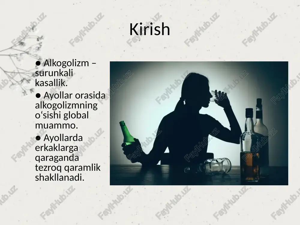 ayollar alkogolizmi - Page 2