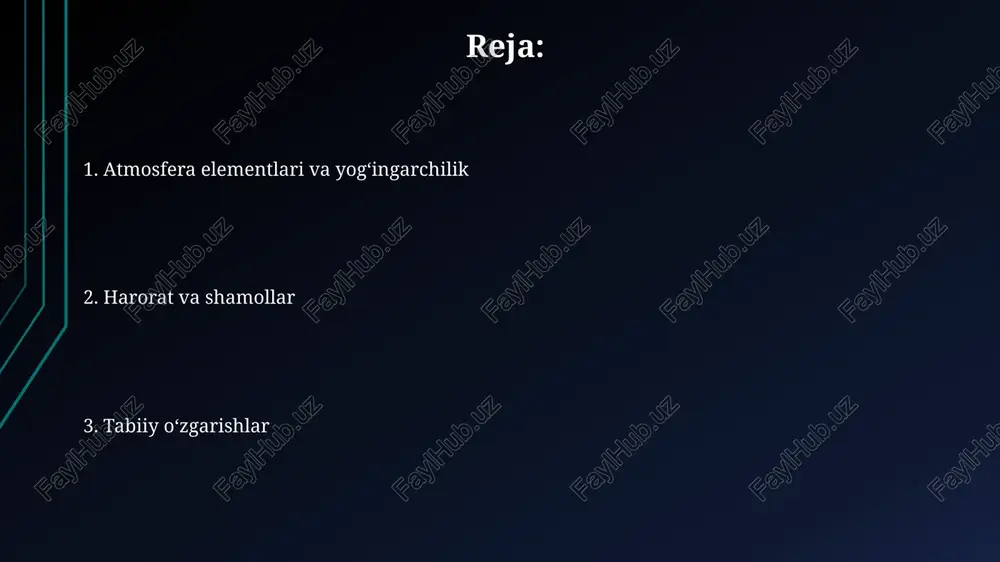 atmosfera elementlari va yogʻingarchilik - Page 2
