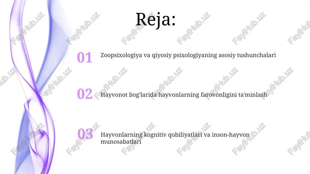tilgan 5 turdagi boyitish, masalan, oziq-ovqat, manipulyatsiya, ijtimoiy, kognitiv va sensorli stimulyatsiya orqali yaxshilanadi. asirlikdagi hayvonlarning farovonligini yaxshilash uchun turli xil boyitish strategiyalari qo'llaniladi, jumladan, ovqatni topish imkoniyatlarini ta'minlash, murakkab jumboqlar berish, ijtimoiy o'zaro aloqalarni rag'batlantirish va yangi hidlar bilan tanishtirish. ta'lim, konservatsiya va inson-hayvon munosabatlari ta'lim dasturlari tashrif buyuruvchilarga hayvonlar xulq-atvori va yashash muhiti haqida 70% ko'proq ma'lumot berib, konservatsiya maqsadlariga erishish uchun 30% ko'proq ko'maklashishga undaydi. zooparklar 150 dan ortiq turdagi hayvonlarning yo'q bo'lib ketish xavfini kamaytirishga yordam beradi, inson-hayvon munosabatlarini mustahkamlash orqali ular uchun xavfsiz muhit yaratadi. hayvonot bog'larida 85% tashrif buyuruvchilar hayvonlar bilan bevosita aloqada bo'lish orqali empatiya hissini rivojlantiradi, bu esa tabiatni muhofaza qilishga bo'lgan e'tiborni 45% ga oshiradi. hayvonlarning kognitiv qobiliyatlari va hayvonot bog'i xodimlarining roli hayvonot bog'larida xodimlar hayvonlarning kognitiv faoliyatini rag'batlantirish uchun jumboqlarni, o'yinchoqlarni va oziq-ovqat berish usullarini qo'llaydilar, bu esa hayvonlarning aqliy salomatligini yaxshilaydi. ba'zi hayvonot bog'i xodimlari hayvonlarning kognitiv sinovlarida …