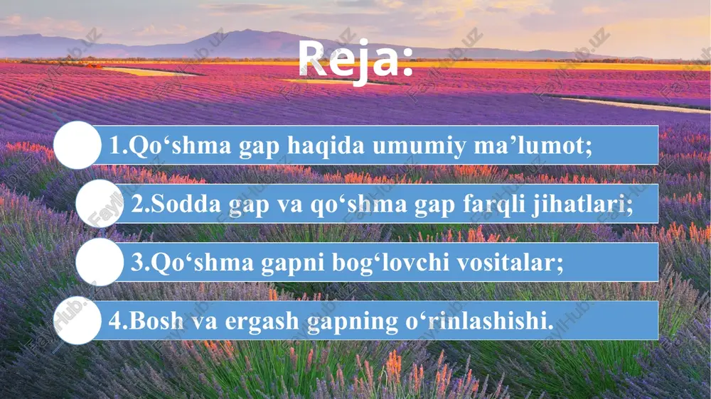 koʻrinishga ega: a) qoʻshma gapning hamma qismlari bir tarkibli: dabdabali toʻylarga bormaslik mumkin, lekin ta’ziyada azador bilan birga boʻlish kerak; b) hamma qismlari ikki tarkibli: tuproqni chaqaloqday tarbiyalasang, dur beradi; v) qismlaridan biri bir tarkibli, boshqalari esa ikki tarkibli boʻladi: agar zarur topilsa, chetlatib ham qoʻyishadi. qoʻshma gaplar qismlari ham, xuddi sodda gaplardek, yoyiq va yigʻiq boʻlishi mumkin. bu holatlar quyidagi tarzda berilishi mumkin: a) qoʻshma gapning hamma qismlari yigʻiq, masalan, ...xullas, qichqirmasinlar, bobillamasinlar, sayramasinlar...(a.oʻktam); b) qoʻshma gapning bir qismi yigʻiq va boshqa qismlari yoyiq: soʻkmasman birovni, soʻktirmasman ham, berganimmas, totgan tuz yodimdadir. (a.oʻktam) qoʻshma gap tarkibiga kiruvchi sodda gaplar orasida teng yoki tobe sintaktik aloqa mavjud boʻlishi mumkin. sodda gapdagi tenglanish va tobelanish qoʻshma gaplardagi tenglanish va tobelanishdan, tabiiyki, farq qiladi. bu farqlar quyidagilarda koʻrinadi: 1) teng va tobe aloqa sodda gaplarda turli qurilmalarni vujudga keltiradi(uyushiq boʻlaklarni bogʻlaydi – javohir oʻqir va yozar edi. savatda yopgan non va somsalar …