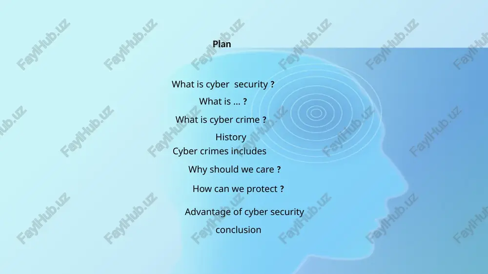 e remote connectivity advantage of cyber security it will defend from hacks and virus. the application of cyber security used in our pc need update every week. the security developer will update their database every week once. hence the new virus also deleted. conclusion the only system which is truly secure is one which is swithed off and unplugged. so,only way to be safe is pay attention and act smart. image2.jpeg image3.jpeg image4.png image1.png