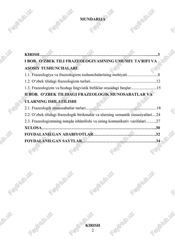 zmat qiladi. prezidentning til siyosatiga doir qarorlari va farmonlari bu boradagi dolzarb masalalarga alohida e'tibor qaratadi. oʻzbekiston respublikasining prezidentining tilni rivojlantirishga doir qator qarorlari va farmonlari til madaniyatining, shu jumladan frazeologiyaning rivojlanishida muhim rol o‘ynaydi. masalan, oʻzbekiston respublikasi prezidentining "oʻzbek tilini yanada rivojlantirishga oid chora-tadbirlar toʻg‘risida"gi qarori (2020 yil) tilni rivojlantirish va uning barcha jabhalarini kuchaytirish bo‘yicha bir qator yangiliklarni taqdim etdi. ushbu qaror oʻzbek tilini kengroq qo‘llashni va uning xalqaro maydonda o‘z o‘rnini mustahkamlashni nazarda tutadi. bunda frazeologik birliklarning o‘ziga xosligini va ularni turli kontekstlarda ishlatishning ahamiyatini ham inobatga olish kerak. bu kabi qarorlar va farmonlar oʻzbek tili frazeologiyasining o‘rganilishini, yangi avlodga til va madaniyatni o‘rgatish jarayonida frazeologizmlarni samarali qo‘llashni maqsad qilib qo‘yadi.[footnoteref:1] [1: o‘zbekiston respublikasi prezidentining 2018-yil 20-iyuldagi “o‘zbek tilining rivojlanishini ta'minlashga doir qo‘shimcha chora-tadbirlar to‘g‘risida”gi pq-3862-son qarori. ] shuningdek, oʻzbekiston respublikasi prezidentining 2019 yilgi "oʻzbek tilining davlat tili sifatidagi o‘rni va ahamiyatini mustahkamlash" haqidagi qarori ham til …