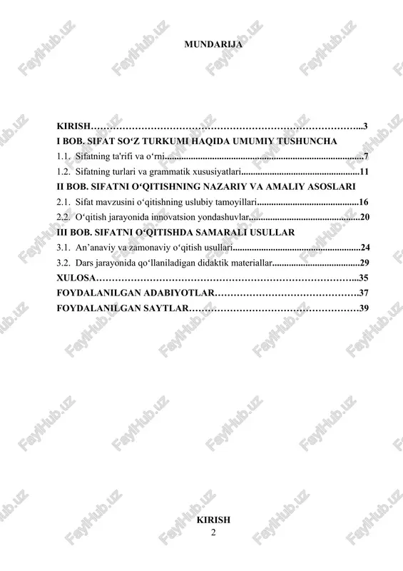 at tili sifatida maqomini mustahkamlash, uning jozibadorligini oshirish va taʼlim tizimida samarali oʻqitish bugungi kunning dolzarb masalalaridan biridir. oʻzbekiston respublikasi prezidenti tomonidan qabul qilingan qator hujjatlar tilimizni rivojlantirish va taʼlim jarayonini takomillashtirishga qaratilgan muhim qadamlar boʻldi. jumladan, "oʻzbek tilining davlat tili sifatidagi nufuzi va mavqeini tubdan oshirish chora-tadbirlari toʻgʻrisida" 2019-yil 21-oktabrda qabul qilingan pf–5850-sonli prezident farmoni, shuningdek, "oʻzbek tilini rivojlantirish va til siyosatini takomillashtirish boʻyicha 2020–2030-yillarga moʻljallangan davlat dasturi" oʻzbek tilshunosligi va ona tili taʼlimi sohasida tub oʻzgarishlarga zamin yaratmoqda.[footnoteref:1] [1: o‘zbekiston respublikasi prezidentining 2017-yil 22-maydagi pq-3027-sonli qarori. o‘zbek tilining yanada rivojlanishini ta’minlash va uning o‘rni va ahamiyatini oshirishga qaratilgan tadbirlar to‘g‘risida. toshkent: o‘zbekiston respublikasi prezidentining qarori, 2017. – 10-20 betlar. ] mazkur qarorlarda ona tilining o‘qitish sifati va samaradorligini oshirish, tilshunoslik fanini chuqur oʻrganish hamda ilgʻor pedagogik texnologiyalarni joriy etish masalalari alohida taʼkidlangan. xususan, taʼlim tizimida zamonaviy yondashuvlarni qoʻllash, fanlararo integratsiyani kengaytirish va innovatsion usullar orqali o‘quvchilarning til bilimlarini …