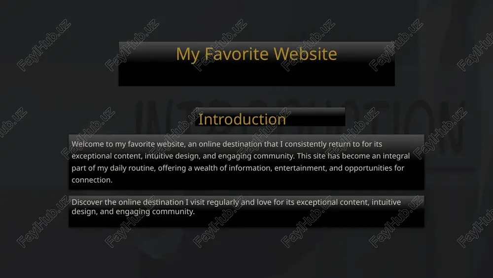 vering a diverse range of topics tailored to my interests and needs. intuitive information architecture the website's information architecture is thoughtfully designed, making it easy for me to quickly find the content i'm looking for through intuitive navigation and search functionality. reliable and timely content i trust the website to provide me with the most current and accurate information, as the content is regularly updated by a team of subject matter experts. 6 community and engagement vibrant community the website fosters a thriving community of passionate users who actively engage with each other through discussion forums, comment sections, and social media integrations. interactive events the website regularly hosts virtual events, webinars, and live q&as, allowing me to directly interact with subject matter experts and fellow community members. collaborative opportunities the website offers opportunities for me to collaborate with like-minded individuals on projects, challenges, and initiatives, further enhancing my engagement and …